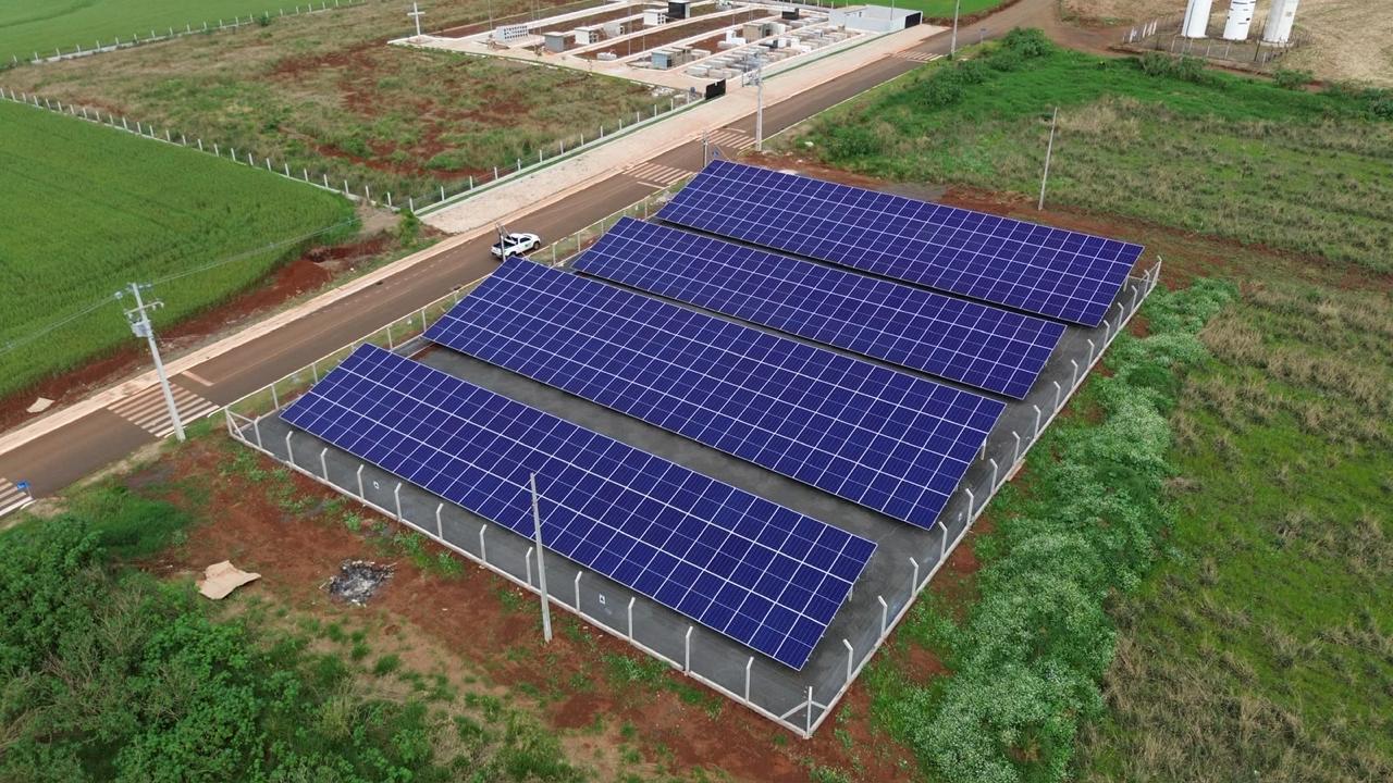 Instalação de energia solar fotovoltaica da LEVA Energia